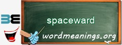 WordMeaning blackboard for spaceward